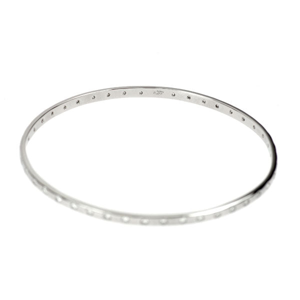 Pt900 ダイヤモンド バングル 2.00ct