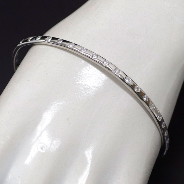 Pt900 ダイヤモンド バングル 2.00ct