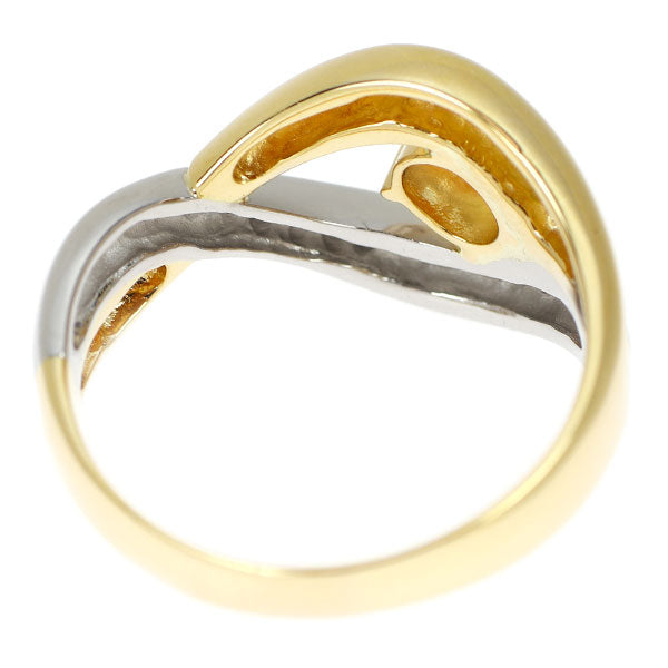 K18YG/Pt900 ダイヤモンド リング 0.49ct
