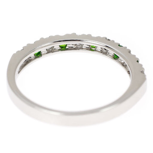 希少 Pt900 デマントイドガーネット ダイヤモンド リング 0.18ct D0  