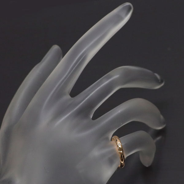 カルティエ K18PG ダイヤモンド リング 1895 バンド 45号 ピンキー  