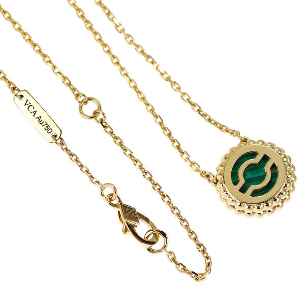 期間限定値下げ　ヴァンクリーフ　ペルレ ペンダント　マラカイト　ネックレス 値下げ中ヴァンクリーフペルレ ペンダントマラカイトネックレス