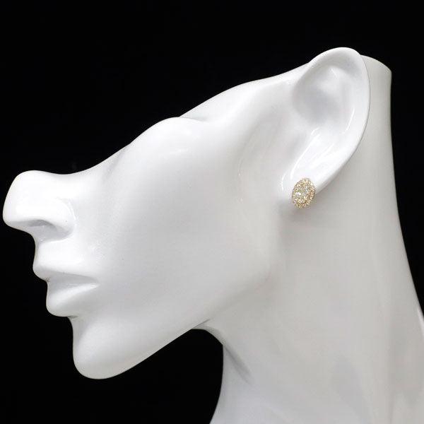 K18YG ダイヤモンド ピアス 1.00ct