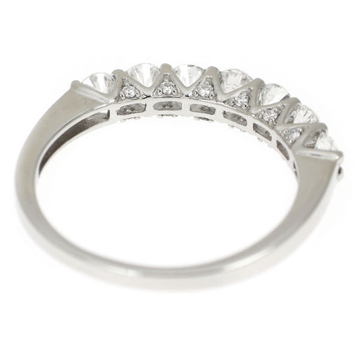 Pt950 ダイヤモンド リング 0.85ct 一文字 — セルビーオンライン Pt950 ダイヤモンド リング 0.85ct 一文字 — セルビーオンライン