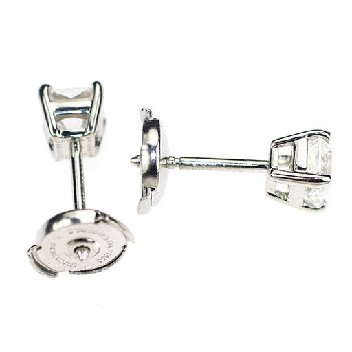 ティファニー Pt950 ルシダ ダイヤモンド ピアス 1.34ct F VVS1