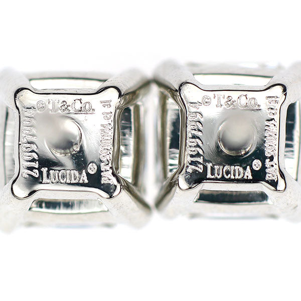 ティファニー Pt950 ルシダ ダイヤモンド ピアス 1.34ct F VVS1/VVS2 EX 《セルビー銀座店》【中古】