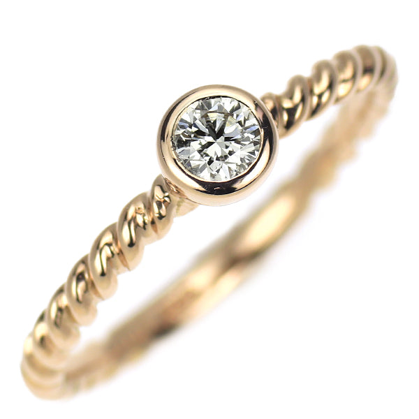 K18PG ダイヤモンド リング 0.15ct