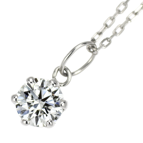 Pt900/ Pt850 最高級 ダイヤモンド ペンダントネックレス 0.22ct D IF 3EXHC