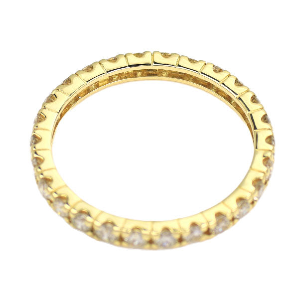 K18YG ダイヤモンド リング 1.00ct フルエタニティ