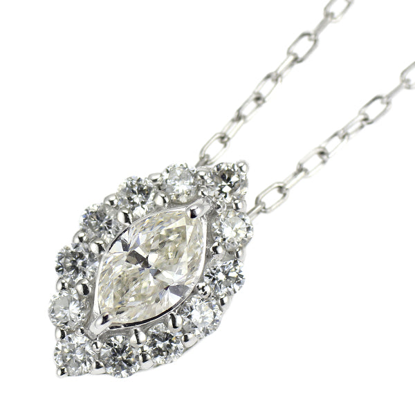 Pt900/ Pt850 ダイヤモンド ペンダントネックレス 0.50ct