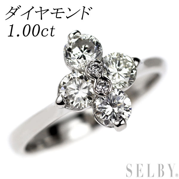 Pt900 ダイヤモンド リング 1.00ct
