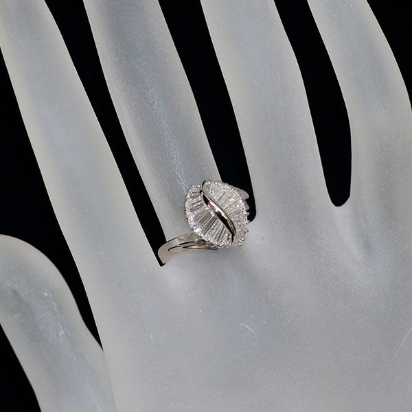 Pt900 ダイヤモンド リング 1.11ct