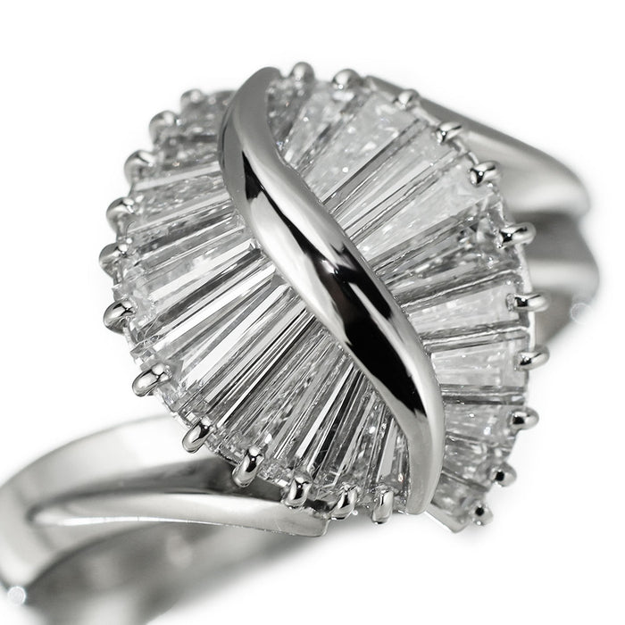 Pt900 ダイヤモンド リング 1.11ct