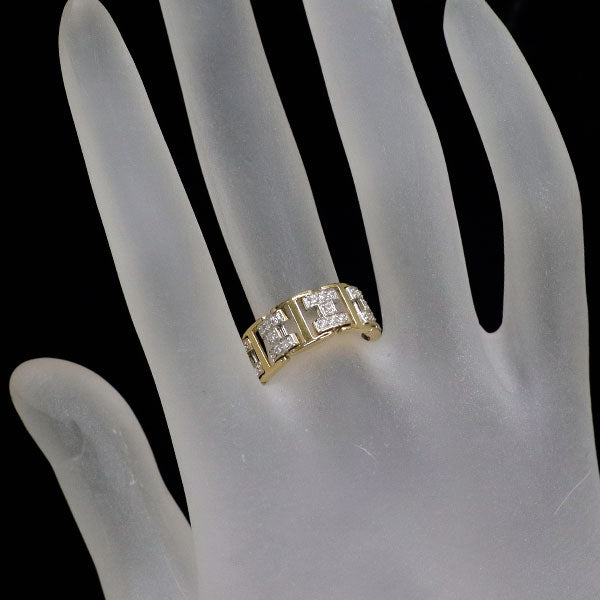 K18YG/WG ダイヤモンド リング 0.25ct