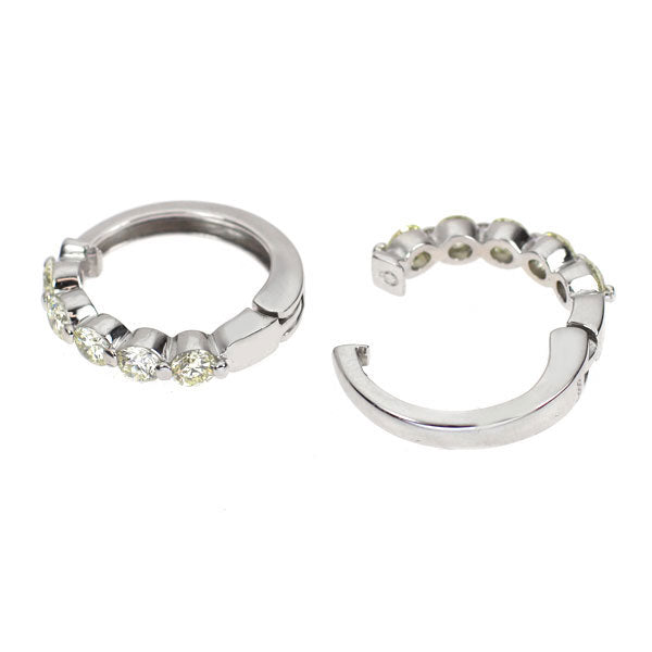 Pt900 ダイヤモンド イヤリング 1.00ct ピアリング