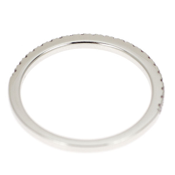 新品 Pt950 天然ピンクダイヤモンド リング 0.15ct ハーフエタニティ【エスコレ】