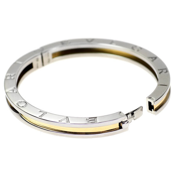 ブルガリ K18YG/SS バングル B.ZERO1