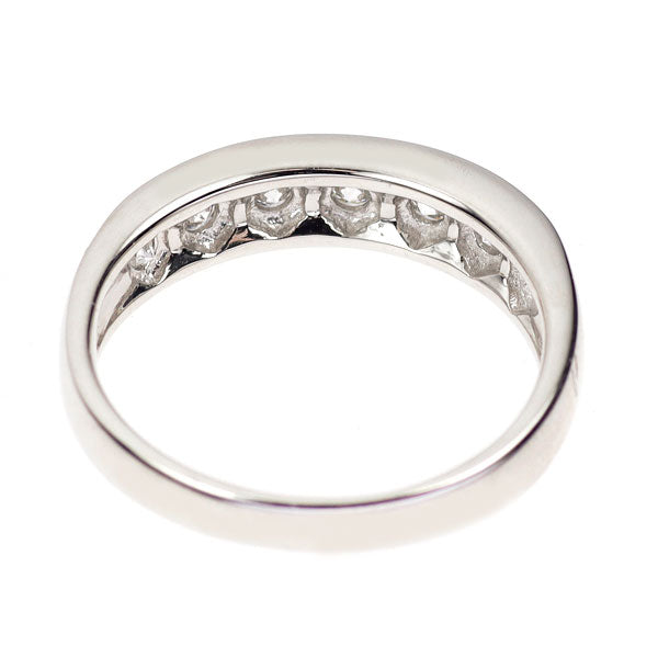 Pt900 ダイヤモンド リング 0.50ct 一文字