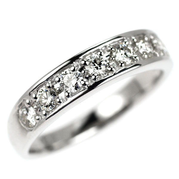 Pt900 ダイヤモンド リング 0.50ct 一文字