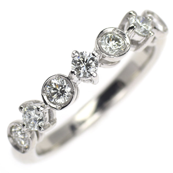 K18WG ダイヤモンド リング 0.50ct