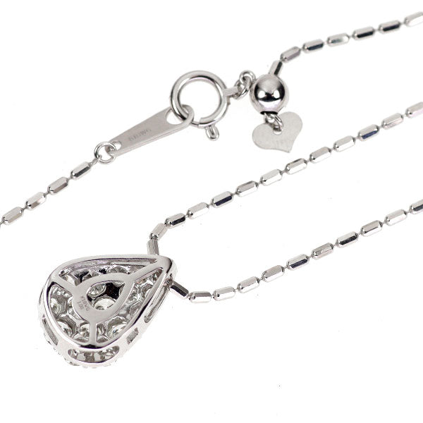 K18WG ダイヤモンド ペンダントネックレス 1.00ct