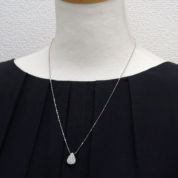 K18WG ダイヤモンド ペンダントネックレス 1.00ct — セルビー