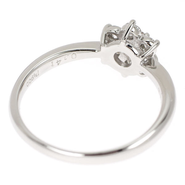 希少 Pt900 天然ピンク ダイヤモンド リング 0.141ct FIP I1 D0.26ct