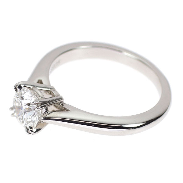 ハリーウィンストン Pt950 ダイヤモンド リング 0.76ct D VVS2 3EX ソリティア