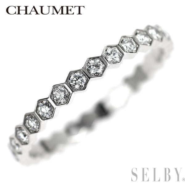 ショーメ K18WG ダイヤモンド リング ビー ドゥ ショーメ/ビーマイラブ 54号