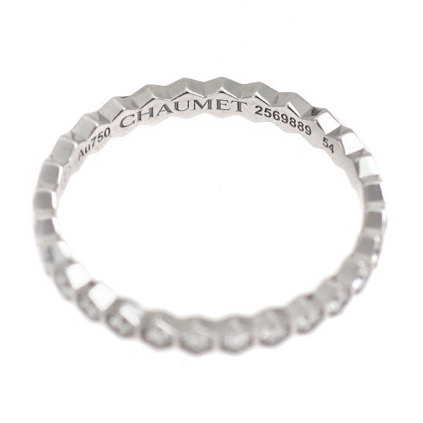 ショーメ K18WG ダイヤモンド リング ビー ドゥ ショーメ/ビーマイラブ 54号