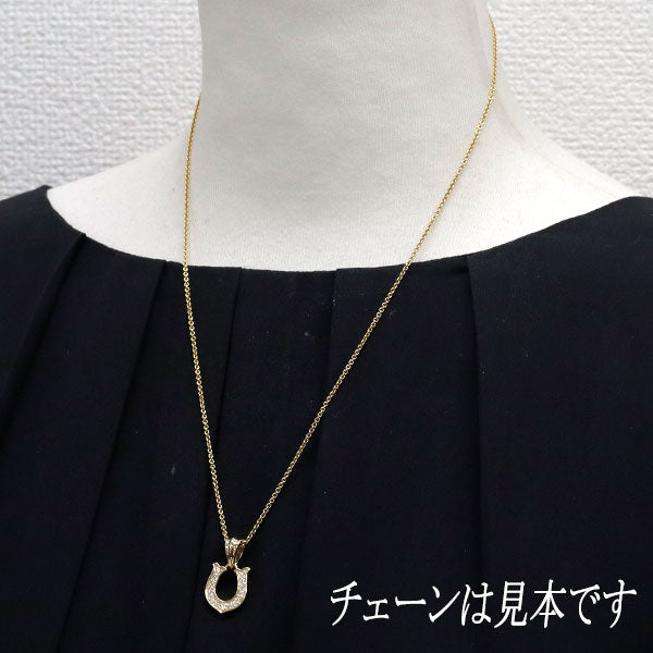 ゆきざき K18YG ダイヤモンド ペンダントトップ 0.31ct レガリア