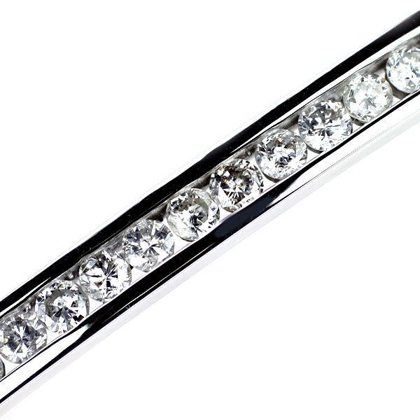 K18WG ダイヤモンド バングル 1.50ct