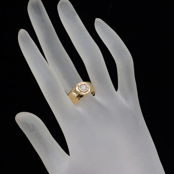 K18YG ダイヤモンド リング 0.21ct