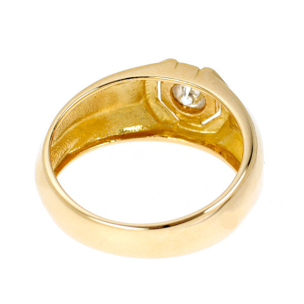 K18YG ダイヤモンド リング 0.21ct