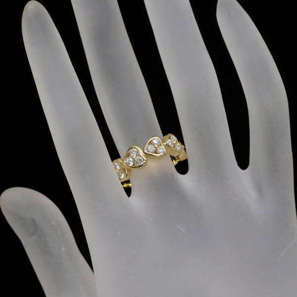 K18YG ダイヤモンド リング 1.01ct ハート