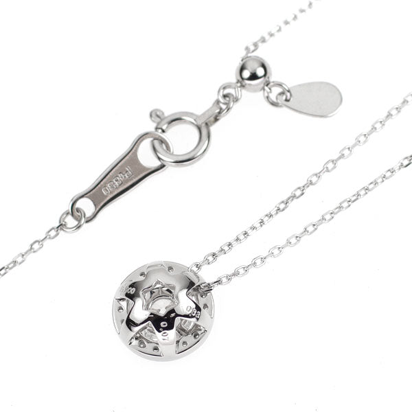 フォーエバーマーク Pt ダイヤモンド ペンダントネックレス 0.33ct D0.07ct センターオブマイユニバース