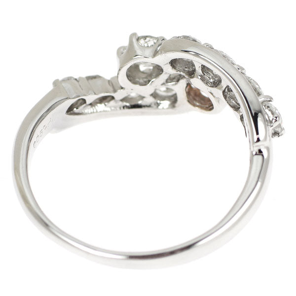 希少 Pt900 天然ピンクダイヤモンド リング 0.207ct D0.793ct
