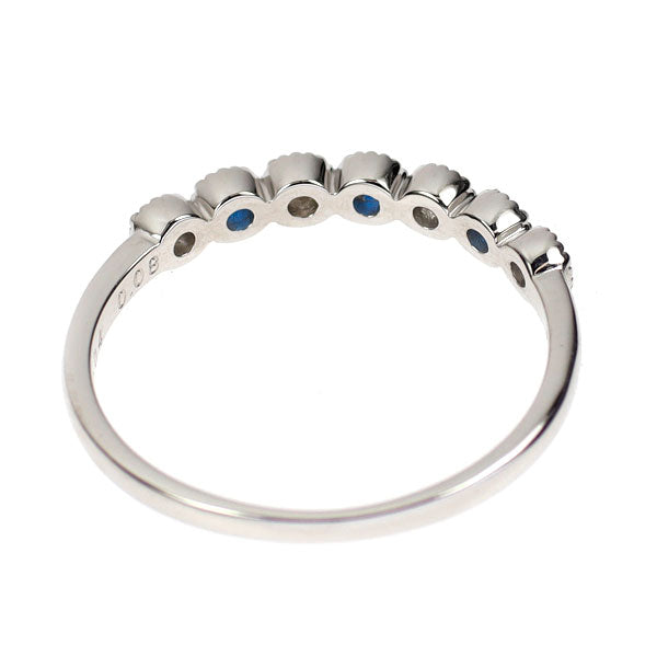 新品 希少 Pt900 アウイナイト ダイヤモンド リング 0.04ct D0.08ct【エスコレ】一文字