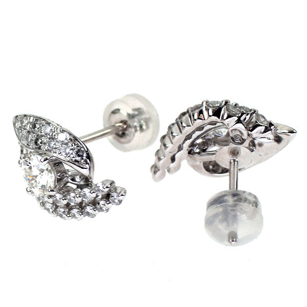 Pt900 ダイヤモンド ピアス 0.54ct D0.60ct