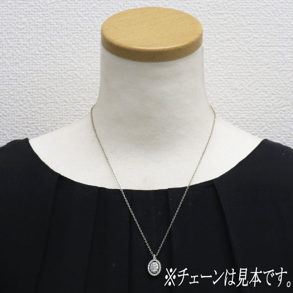 Pt900 ダイヤモンド ペンダントトップ 0.317ct D0.45ct