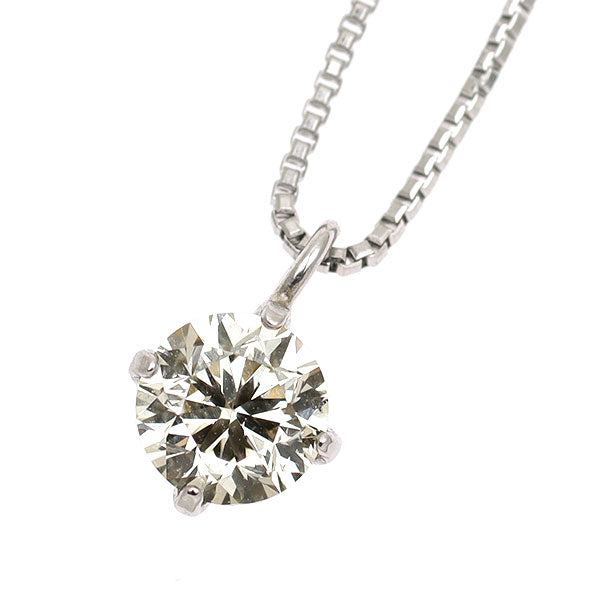 Pt900/ Pt850 ダイヤモンド ペンダントネックレス 0.30ct