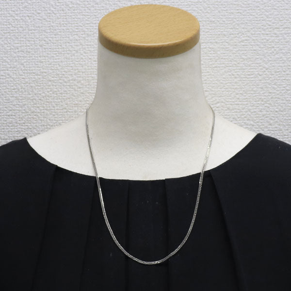 Pt850 ネックレス 喜平 6面ダブル  50cm