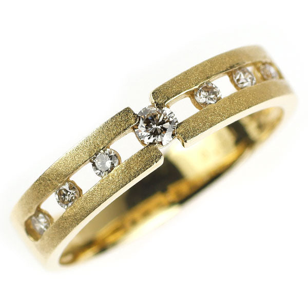 K18YG ダイヤモンド リング 0.28ct