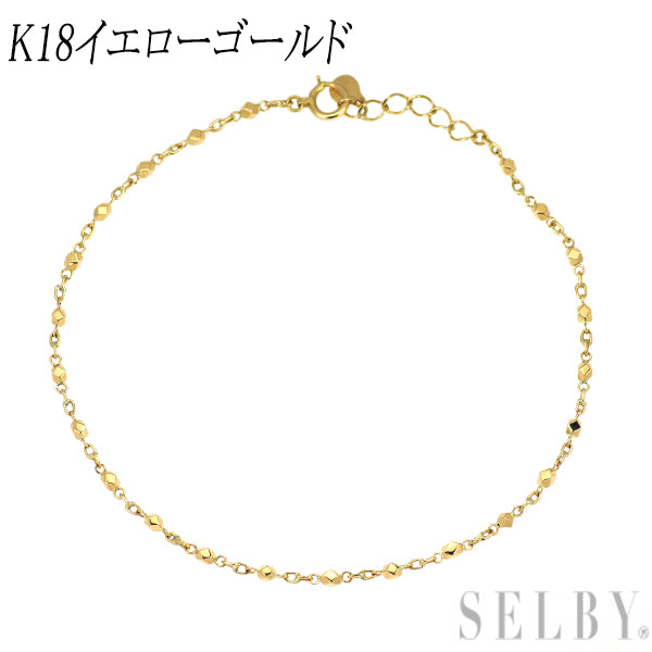 K18YG デザイン ブレスレット