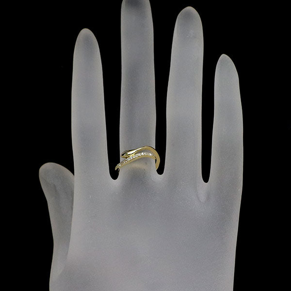 K18YG ダイヤモンド リング 0.06ct