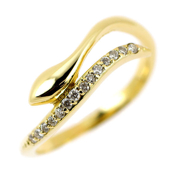 K18YG ダイヤモンド リング 0.06ct
