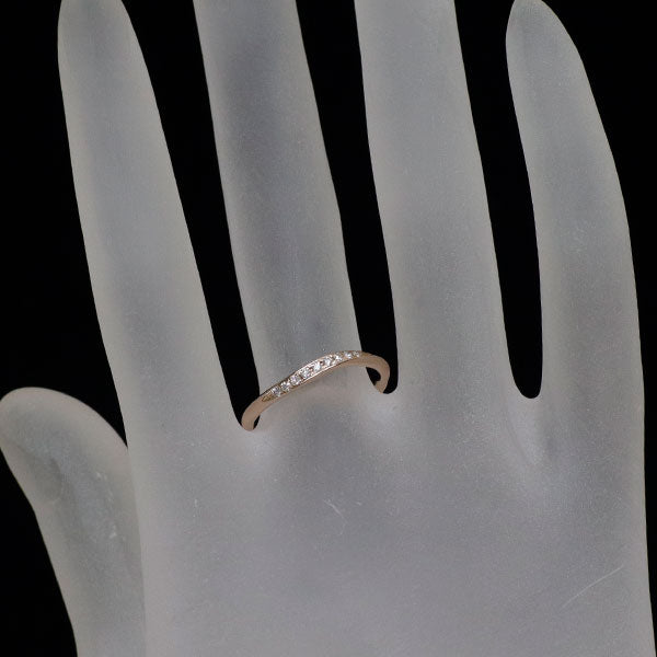 田崎真珠 K18SG(さくらゴールド) ダイヤモンド リング 0.06ct