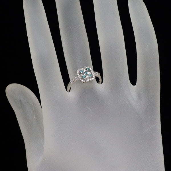 希少 Pt900 アレキサンドライト ダイヤモンド リング 0.18ct D0.144ct