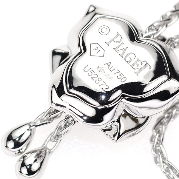 ピアジェ K18WG ダイヤモンド ペンダントネックレス ローズ 《セルビー銀座店》【中古】