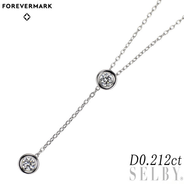 フォーエバーマーク ネックレス ダイヤ プラチナ
